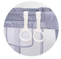 Pătuț pliabil Chipolino Lotus 120x180cm Grey (KOILS0251GY) imaginea #4 — magazin online Desire.md