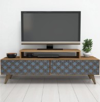 Comodă TV Trendy Oras Walnut/Blue 140x48.8x41.8cm GTR000070 imaginea #1 — magazin online Desire.md