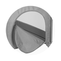 Pătuț pliabil Chipolino Luna Grey (KOSILU252CL) imaginea #6 — magazin online Desire.md