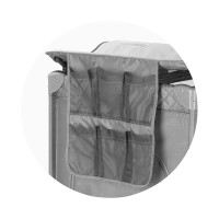 Pătuț pliabil Chipolino Luna Grey (KOSILU252CL) imaginea #7 — magazin online Desire.md