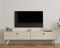 Comodă TV Trendy Paris Travertin 160x35x25cm GTR006339 imaginea #1 — magazin online Desire.md