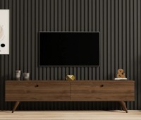 Comodă TV Trendy Paris Walnut 160x35x25cm GTR006340 imaginea #1 — magazin online Desire.md