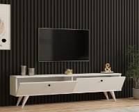 Comodă TV Trendy Paris White 160x35x25cm GTR006341 imaginea #4 — magazin online Desire.md