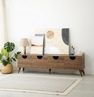 Comodă TV Trendy Patru anotimpuri Walnut 180x50x35cm GTR000333 imaginea #4 — magazin online Desire.md