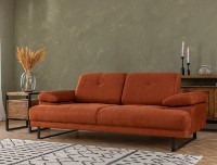 Canapea Trendy Mustang Orange 199x99x83cm GTR003000 imaginea #2 — magazin online Desire.md