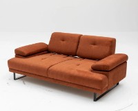 Canapea Trendy Mustang Orange 199x99x83cm GTR003000 imaginea #6 — magazin online Desire.md