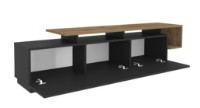 Comodă TV Trendy Pia Black/Walnut 180x46.8x38.9cm GTR006412 imaginea #4 — magazin online Desire.md
