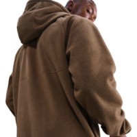 Hanorac pentru bărbați Nike Club Winterized Top Mosswood Brown/Campfire Orange/White, s.S imaginea #2 — magazin online Desire.md