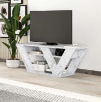 Comodă TV Trendy Pipralla Marble Carrara 110x40x30cm GTR006364 imaginea #5 — magazin online Desire.md