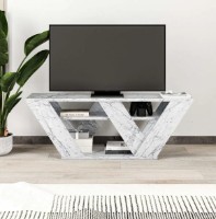 Comodă TV Trendy Pipralla Marble Carrara 110x40x30cm GTR006364 imaginea #1 — magazin online Desire.md