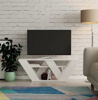 Comodă TV Trendy Pipralla White 110x40x30cm GTR000036 imaginea #3 — magazin online Desire.md