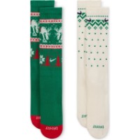 Ciorapi pentru bărbați Nike Everyday Plus Cushioned Winter Wonderland Crew 2 Pairs Multicolor, s.S (HV6939-901) imaginea #1 — magazin online Desire.md