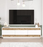 Comodă TV Trendy R4-AW White/Pine Atlantic 180x48.6x44.8cm GTR000284