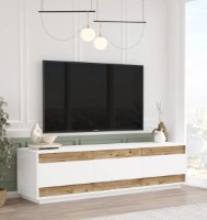 Comodă TV Trendy R4-AW White/Pine Atlantic 180x48.6x44.8cm GTR000284 imaginea #2 — magazin online Desire.md