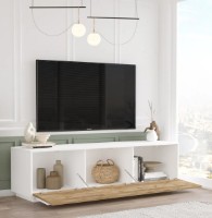 Comodă TV Trendy R4-AW White/Pine Atlantic 180x48.6x44.8cm GTR000284 imaginea #3 — magazin online Desire.md