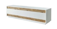 Comodă TV Trendy R4-AW White/Pine Atlantic 180x48.6x44.8cm GTR000284 imaginea #4 — magazin online Desire.md