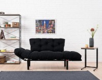 Canapea Trendy Nitta Black 155x85x70cm GTR003002 imaginea #3 — magazin online Desire.md