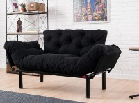 Canapea Trendy Nitta Black 155x85x70cm GTR003002 imaginea #7 — magazin online Desire.md
