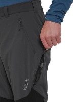 Pantaloni pentru bărbați Rab Torque VR S Anthracite Regular  imaginea #4 — magazin online Desire.md