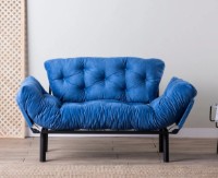 Canapea Trendy Nitta Blue 155x85x70cm GTR003003 imaginea #1 — magazin online Desire.md