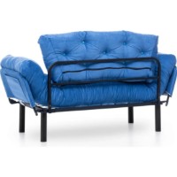 Canapea Trendy Nitta Blue 155x85x70cm GTR003003 imaginea #4 — magazin online Desire.md
