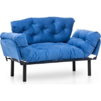 Canapea Trendy Nitta Blue 155x85x70cm GTR003003 imaginea #5 — magazin online Desire.md