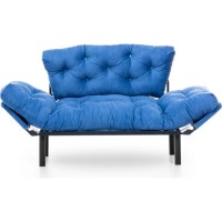 Canapea Trendy Nitta Blue 155x85x70cm GTR003003 imaginea #8 — magazin online Desire.md