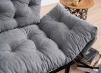 Canapea Trendy Nitta Grey 155x85x70cm GTR003005 imaginea #3 — magazin online Desire.md