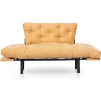 Canapea Trendy Nitta Mustard 155x85x70cm GTR003007 imaginea #3 — magazin online Desire.md