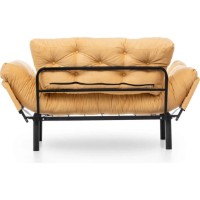 Canapea Trendy Nitta Mustard 155x85x70cm GTR003007 imaginea #4 — magazin online Desire.md