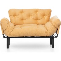 Canapea Trendy Nitta Mustard 155x85x70cm GTR003007 imaginea #6 — magazin online Desire.md