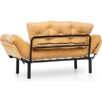 Canapea Trendy Nitta Mustard 155x85x70cm GTR003007 imaginea #8 — magazin online Desire.md