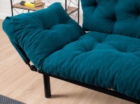 Canapea Trendy Nitta Petrol 155x85x70cm GTR003009 imaginea #3 — magazin online Desire.md