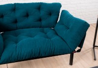 Canapea Trendy Nitta Petrol 155x85x70cm GTR003009 imaginea #6 — magazin online Desire.md