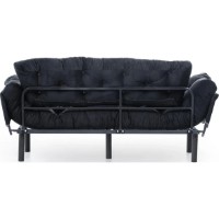 Canapea Trendy Nitta Black 185x85x70cm GTR003089 imaginea #8 — magazin online Desire.md