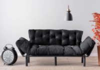 Canapea Trendy Nitta Black 185x85x70cm GTR003089 imaginea #2 — magazin online Desire.md