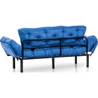 Canapea Trendy Nitta Blue 185x85x70cm GTR003090 imaginea #4 — magazin online Desire.md
