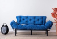 Canapea Trendy Nitta Blue 185x85x70cm GTR003090 imaginea #2 — magazin online Desire.md