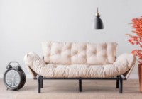 Canapea Trendy Nitta Cream 185x85x70cm GTR003091 imaginea #2 — magazin online Desire.md