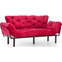 Canapea Trendy Nitta Maroon 185x85x70cm GTR003093 imaginea #3 — magazin online Desire.md