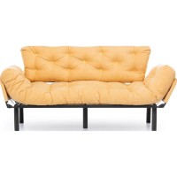 Canapea Trendy Nitta Mustard 185x85x70cm GTR003094 imaginea #3 — magazin online Desire.md