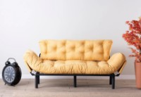 Canapea Trendy Nitta Mustard 185x85x70cm GTR003094 imaginea #2 — magazin online Desire.md