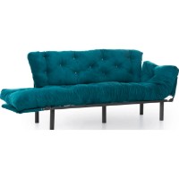 Canapea Trendy Nitta Petrol 185x85x70cm GTR003095 imaginea #4 — magazin online Desire.md