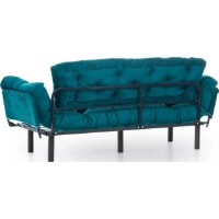Canapea Trendy Nitta Petrol 185x85x70cm GTR003095 imaginea #5 — magazin online Desire.md