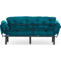 Canapea Trendy Nitta Petrol 185x85x70cm GTR003095 imaginea #6 — magazin online Desire.md