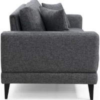 Диван Trendy Nordic Dark Grey 210x90x85cm GTR003096 фото №3 — интернет-магазин Desire.md