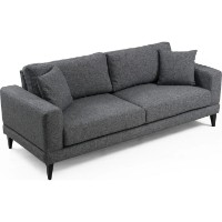Диван Trendy Nordic Dark Grey 210x90x85cm GTR003096 фото №5 — интернет-магазин Desire.md
