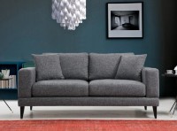Canapea Trendy Nordic Dark Grey 90x85x180cm GTR003182
