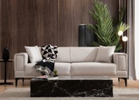 Canapea Trendy Orizont Ecru 230x95x77cm GTR003057 imaginea #1 — magazin online Desire.md