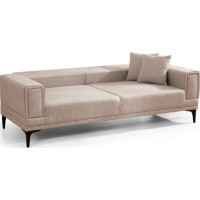 Canapea Trendy Orizont Light Brown 230x95x77cm GTR003058 imaginea #3 — magazin online Desire.md